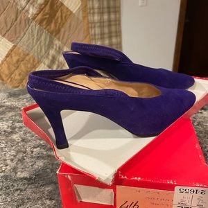 Charles Jourdan Blue heels.